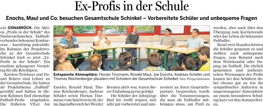 Ex-Profis an der GSS