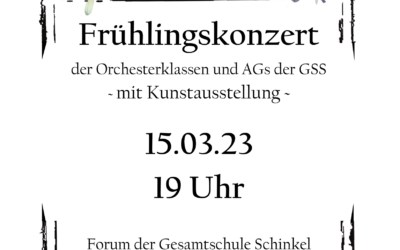 Frühlingskonzert am 15. März